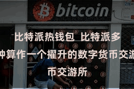 比特派热钱包 比特派多币种算作一个擢升的数字货币交游所
