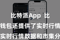 比特派App  比特派数字钱包还提供了实时行情数据和市集分析