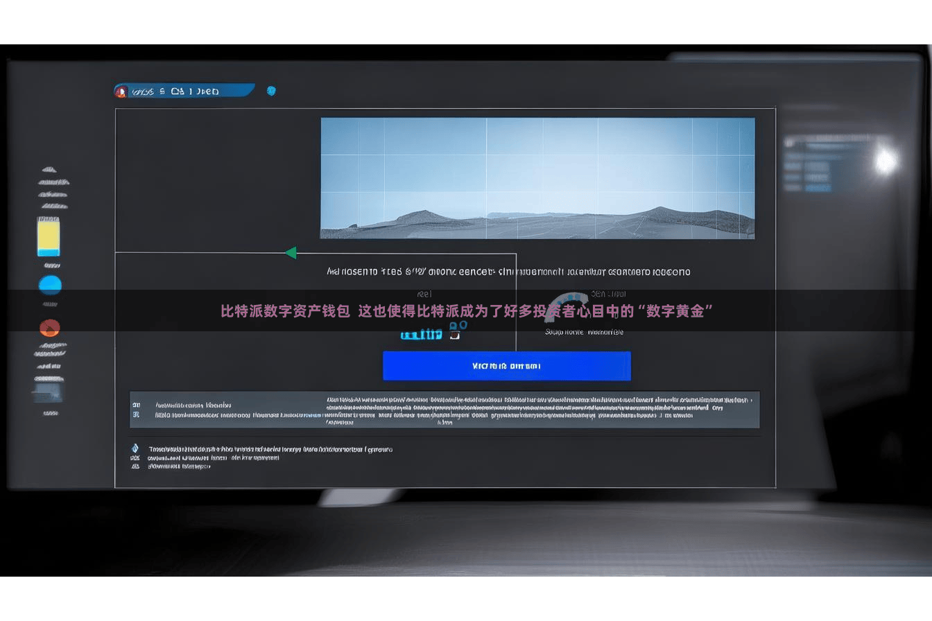 比特派数字资产钱包  这也使得比特派成为了好多投资者心目中的“数字黄金”